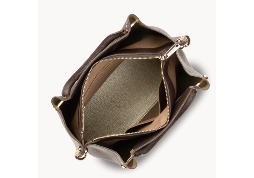 Foulonné Double - Grand Sac à main Louisa