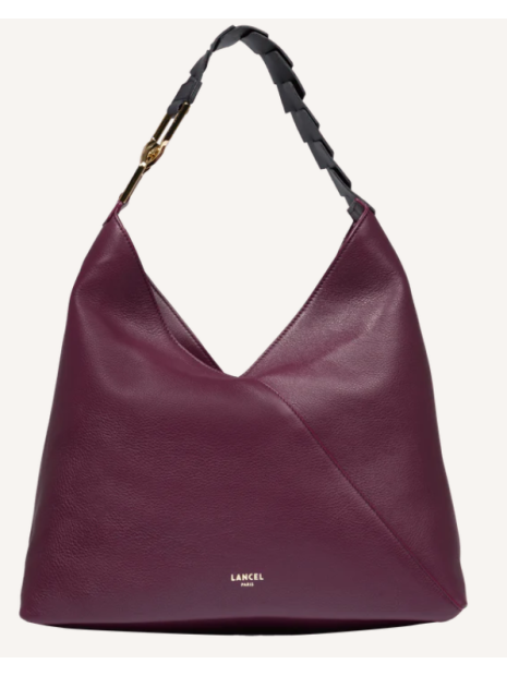 Lancel A12510 - CUIR DE VACHETTE - CASS sac hobo besace pagode lancel sacs-a-mains