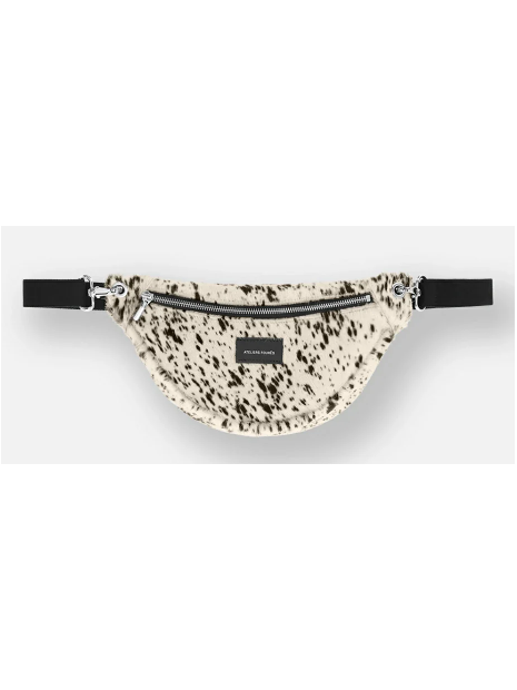 Les Ateliers Foures G125 - CUIR DE VACHETTE - BLANC sac banane grand modèle chimère sacs-a-mains