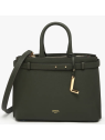 Lancel A13528 - CUIR DE VACHETTE - VERT sac porté main taille m faubourg de lancel sacs-a-mains