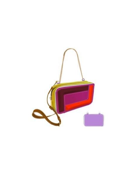 Lancel A13396 - CUIR DE VACHETTE - MCO  camera bag angèle de lancel sacs-a-mains