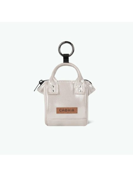 Cabaïa PICO porte cles/etui ipod gris gris de sac p.cles breloque