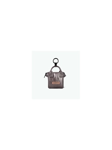 Cabaïa MINI POUCH - POLYESTER - LOUISVI porte cles/etui ipod  gris gris de sac pcles-breloque