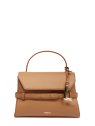 Lancel A13948 - CUIR DE VACHETTE - CAME sac porté main rabat faubourg de lancel sacs-a-mains