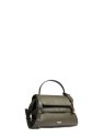 Lancel A13948 - CUIR DE VACHETTE - VERT sac porté main rabat faubourg de lancel sacs-a-mains