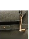 Lancel A13948 - CUIR DE VACHETTE - VERT sac porté main rabat faubourg de lancel sacs-a-mains