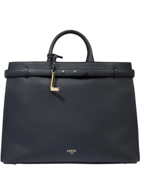 Lancel A13792 - CUIR DE VACHETTE - NOIR sac porte documents faubourg de lancel sac-business