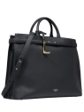 Lancel A13792 - CUIR DE VACHETTE - NOIR sac porte documents faubourg de lancel sac-business