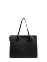 Lancel A13748 - CUIR DE VACHETTE - NOIR tote de lancel zebra sac-a-main-shopping-toile-ou-cuir