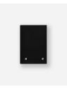 Les Ateliers Foures 935X - CUIR DE VACHETTE - NOIR porte cartes 3 volets compact pollux baroudeur pcartes-credit