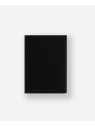 Les Ateliers Foures H28 - CUIR DE VACHETTE - NOIR portefeuille mini rabat platon portefeuille-homme