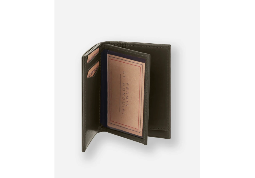 Les Ateliers Foures H28 portefeuille mini rabat platon Portefeuille Homme