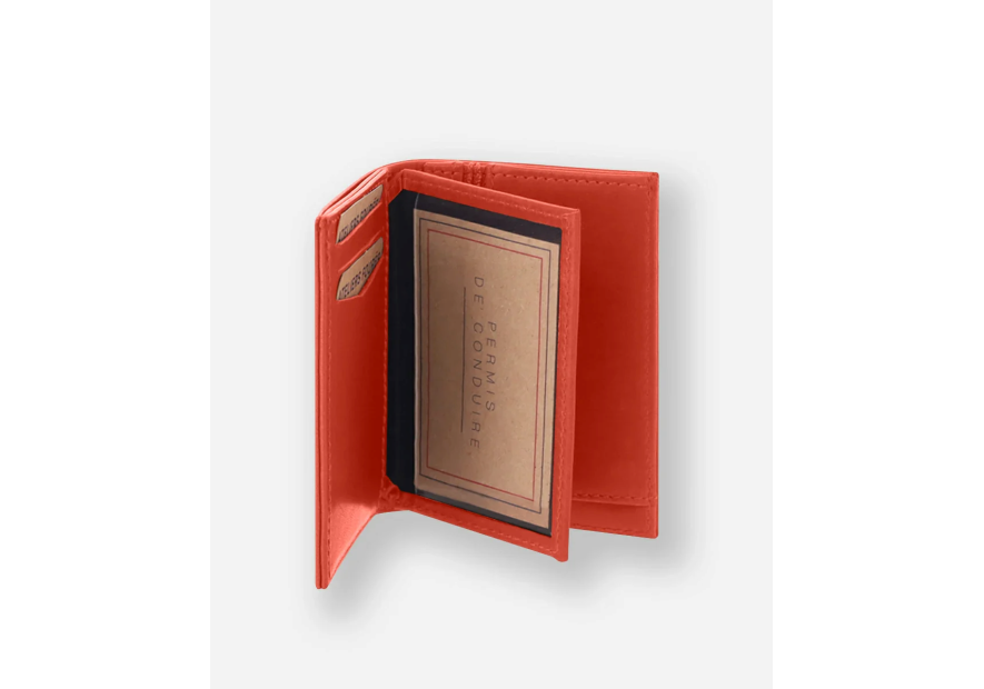 Les Ateliers Foures H28 portefeuille mini rabat platon Portefeuille Homme