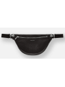 Les Ateliers Foures U125 - CUIR DE VACHETTE - NOIR banane bubble mm sacs-a-mains