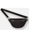 Les Ateliers Foures U125 - CUIR DE VACHETTE - NOIR banane bubble mm sacs-a-mains