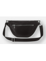 Les Ateliers Foures U125 - CUIR DE VACHETTE - NOIR banane bubble mm sacs-a-mains