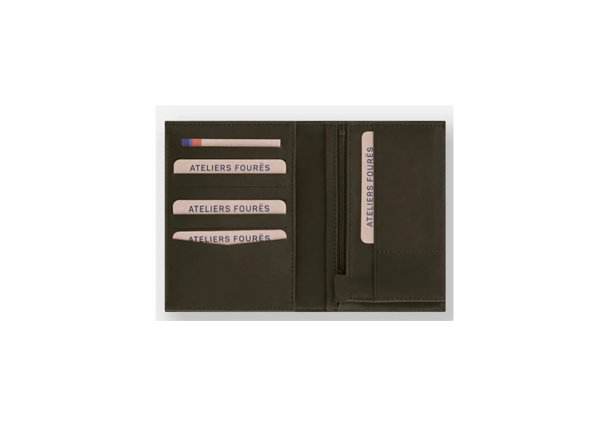 Les Ateliers Foures H66 portefeuille Portefeuille Homme