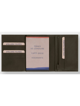 Les Ateliers Foures H66 portefeuille Portefeuille Homme