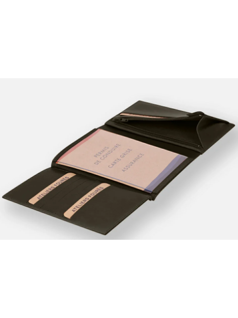 Les Ateliers Foures H66 portefeuille Portefeuille Homme
