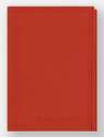 Les Ateliers Foures H49 - CUIR DE VACHETTE - ORANGE portefeuille portefeuille-homme
