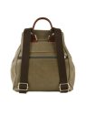 Frandi 819.05 - CUIR DE VACHETTE - KAKI sac a dos sacs-a-mains