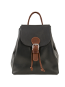 Frandi 819.05 - CUIR DE VACHETTE - NOIR sac a dos sacs-a-mains