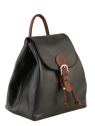Frandi 819.05 - CUIR DE VACHETTE - NOIR sac a dos sacs-a-mains
