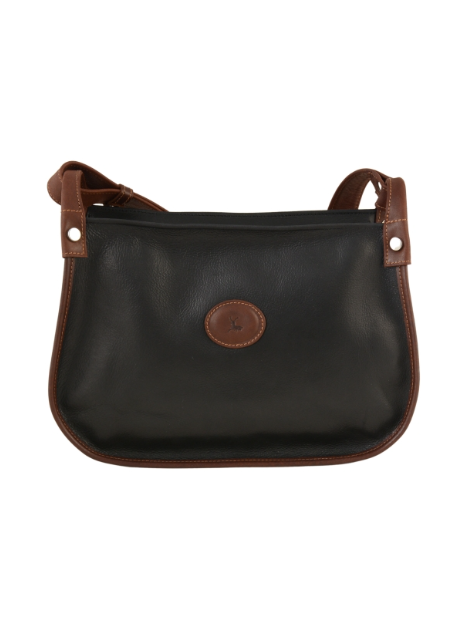 Frandi 824.05 - CUIR DE VACHETTE - NOIR sac porté travers s sacs-a-mains