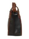 Frandi 824.05 - CUIR DE VACHETTE - NOIR sac porté travers s sacs-a-mains