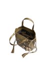 Lancel A13410 - VACHETTE ET PYTHON - MC sac seau premier flirt animation python sacs-a-mains