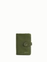 Nat & Nin JOYCE - CUIR DE VACHETTE - VERT  portefeuille porte monnaie amovible joyce nat&nin porfefeuille