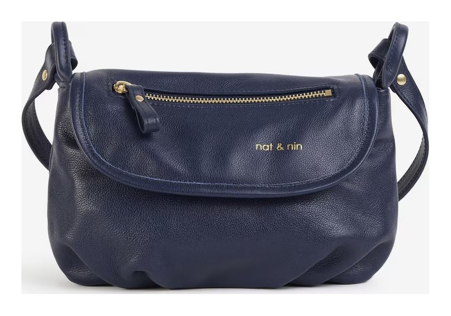 Nat & Nin JENNY sac bandoulière rabat gibecière m jenny Sacs à mains