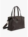 Nat & Nin THYLANE - CUIR DE VACHETTE - ÉBÈ sac cabas grand format thylane nat&nin sac-a-main-shopping-toile-ou-cuir