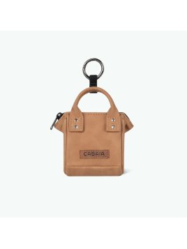 Cabaïa MINI POUCH - POLYURÉTHANE - MOSC porte cles/etui ipod gris gris de sac p.cles breloque