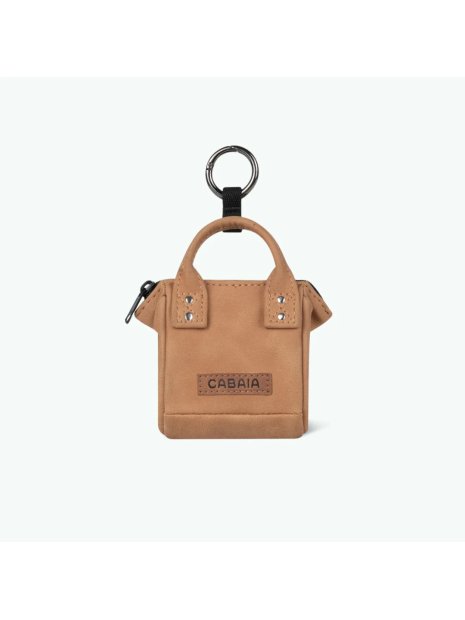 Cabaïa MINI POUCH - POLYURÉTHANE - MOSC porte cles/etui ipod  gris gris de sac pcles-breloque