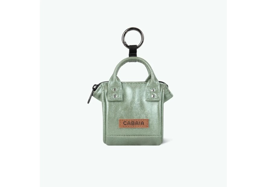 Cabaïa PICO porte cles/etui ipod gris gris de sac p.cles breloque