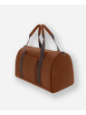 Les Ateliers Foures 9910 - CUIR DE VACHETTE - NOIR sac de voyage polochon 24heures argos baroudeur sacs-de-voyage