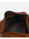 Les Ateliers Foures 9910 - CUIR DE VACHETTE - NOIR sac de voyage polochon 24heures argos baroudeur sacs-de-voyage