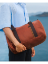 Les Ateliers Foures 9910 - CUIR DE VACHETTE - NOIR sac de voyage polochon 24heures argos baroudeur sacs-de-voyage