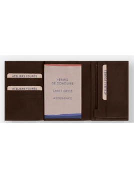 Les Ateliers Foures H66 portefeuille Portefeuille Homme