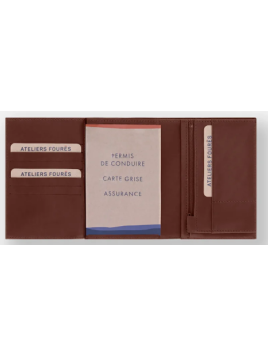 Les Ateliers Foures H66 portefeuille Portefeuille Homme