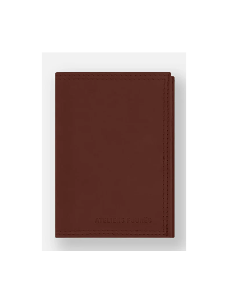 Les Ateliers Foures H49 - CUIR DE VACHETTE - FAUVE portefeuille portefeuille-homme