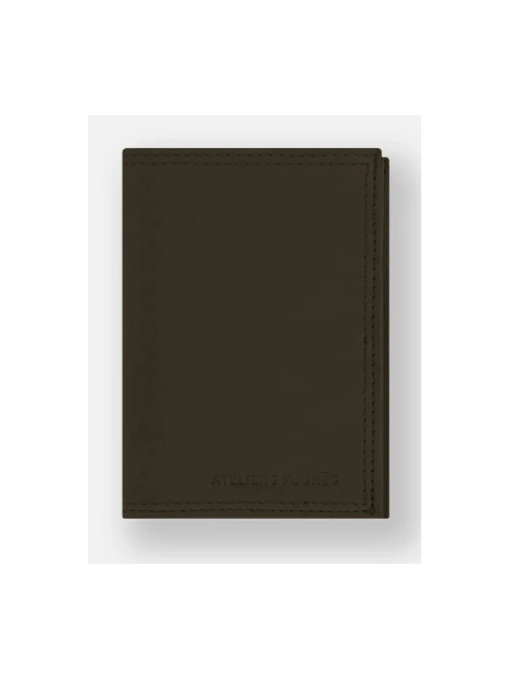 Les Ateliers Foures H49 - CUIR DE VACHETTE - MAQUIS portefeuille portefeuille-homme