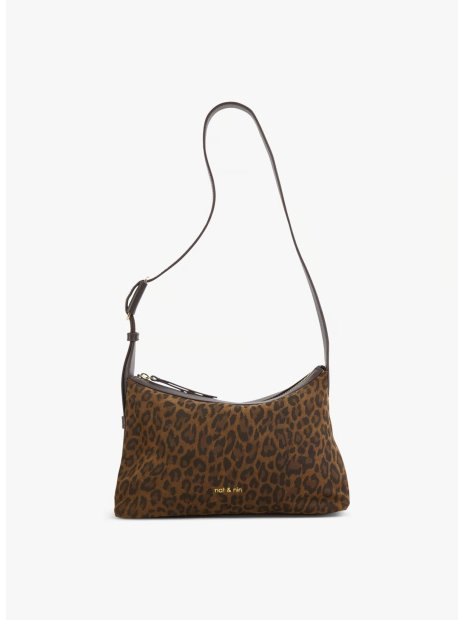 Nat & Nin BOWIE - CUIR DE VACHETTE - LEOPA sac besace m bowie nat&nin sacs-a-mains