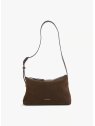 Nat & Nin BOWIE - CUIR DE VACHETTE - EBENE sac besace m bowie nat&nin sacs-a-mains