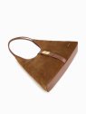 Nat & Nin ROMEO - CUIR DE VACHETTE - ÉPICE sac besace trapèze porté court roméo sacs-a-mains