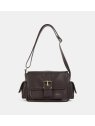 Nat & Nin JOY. - CUIR DE VACHETTE - EBENE sac rabat patte boucle taille m joy sacs-a-mains