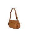 Nat & Nin JOY. - CUIR DE VACHETTE - EPICE  sac rabat patte boucle taille m joy sacs-a-mains