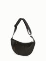 Nat & Nin LUCE - CUIR DE VACHETTE - NOIR sac banane demi lune m luce nat&nin sacs-a-mains