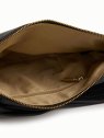 Nat & Nin LUCE - CUIR DE VACHETTE - NOIR sac banane demi lune m luce nat&nin sacs-a-mains